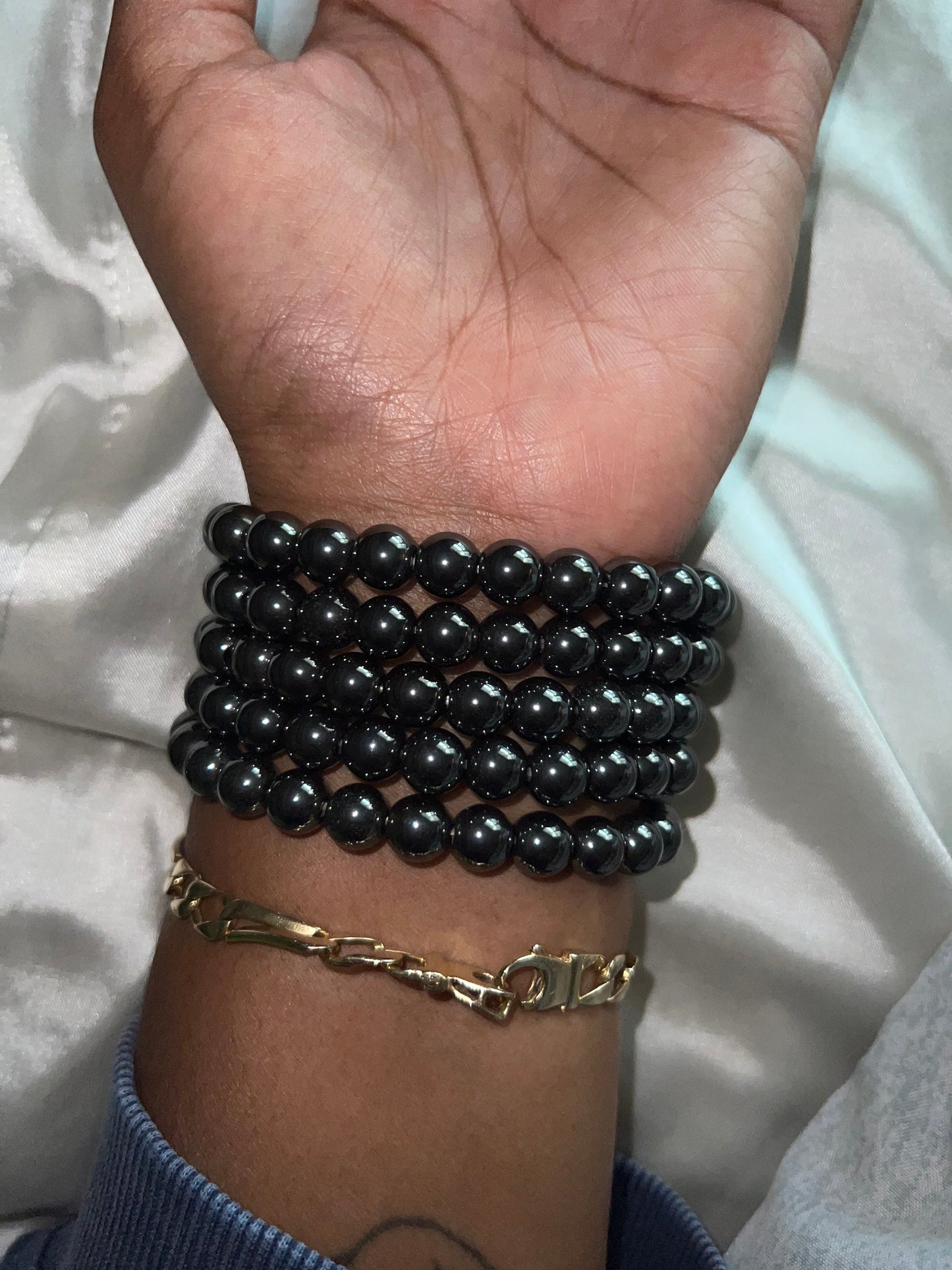 Classic crystal beaded bracelets