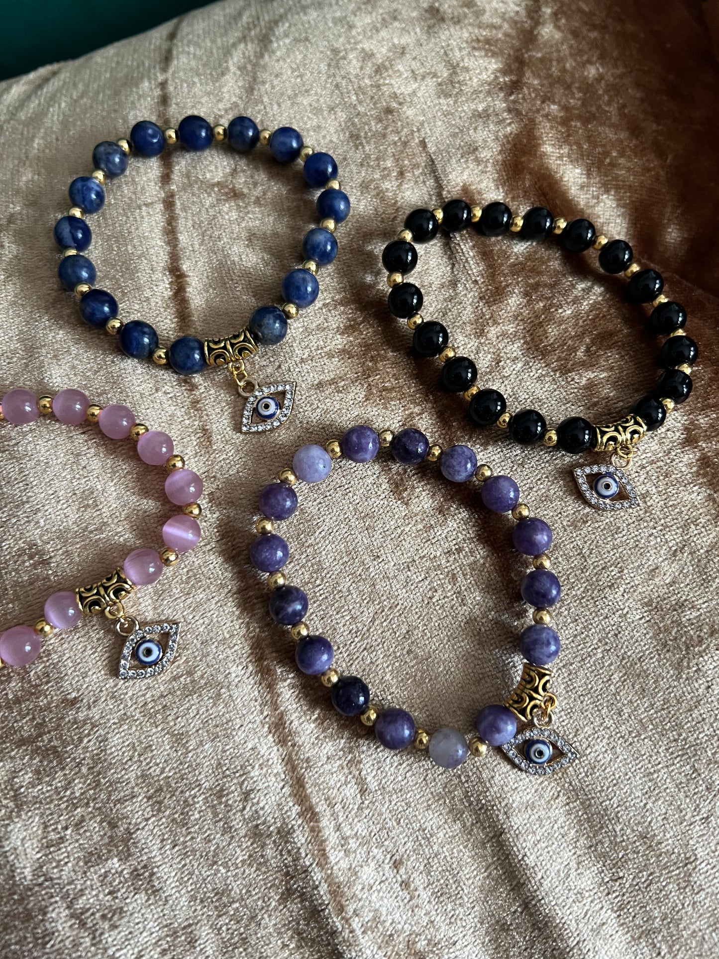 Evil eye protection bracelets